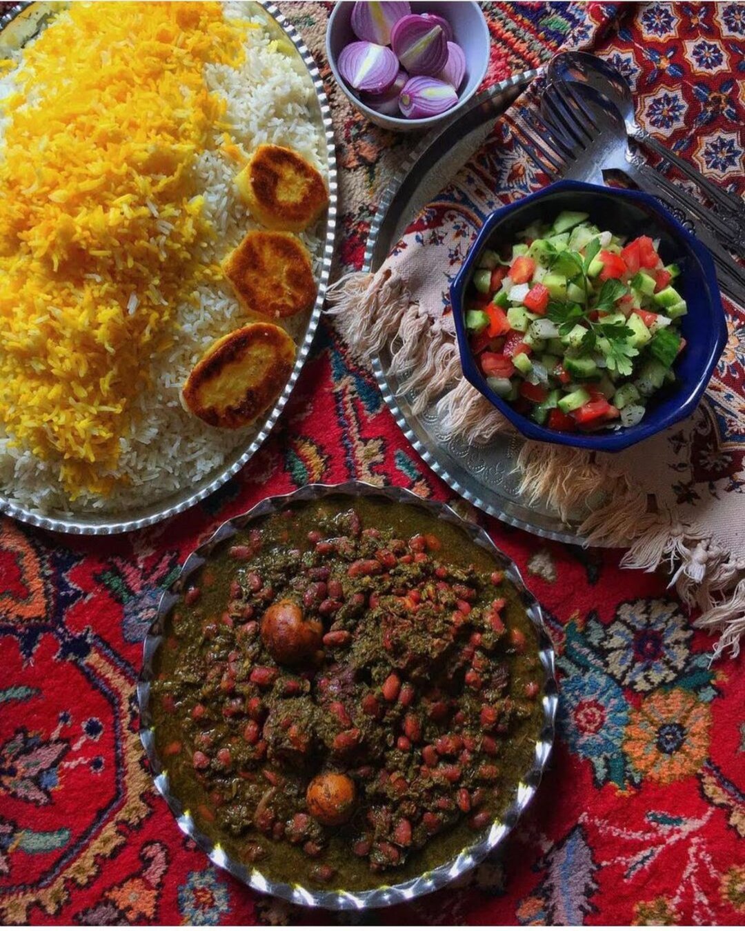Ghormeh Sabzi (قورمه سبزی) — Kingfood menu image